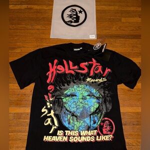 Hellstar Records Tee – “Is This What Heaven Sounds Like?”